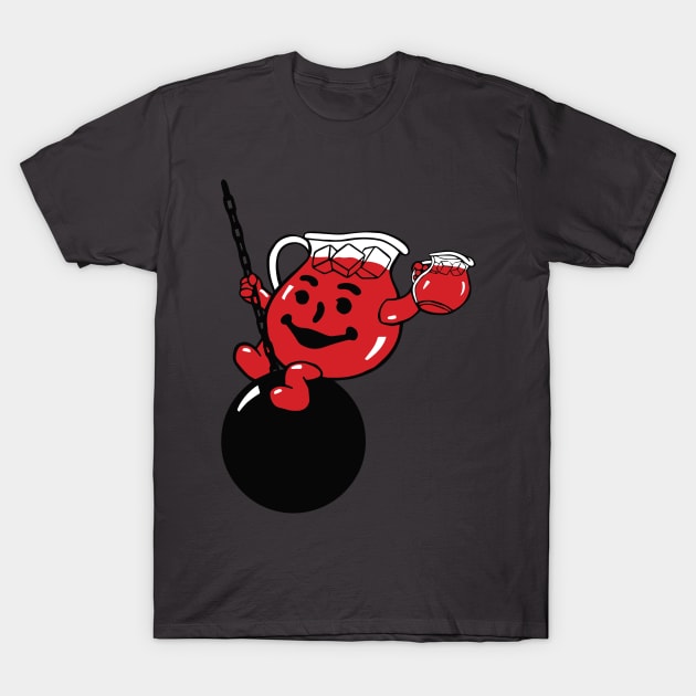 Kool Aid Man- Wrecking Ball (No Text) T-Shirt by TheTofuCube